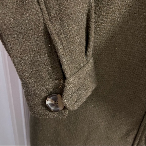 NWT noa Long Shacket Olive Green L - Picture 4 of 6